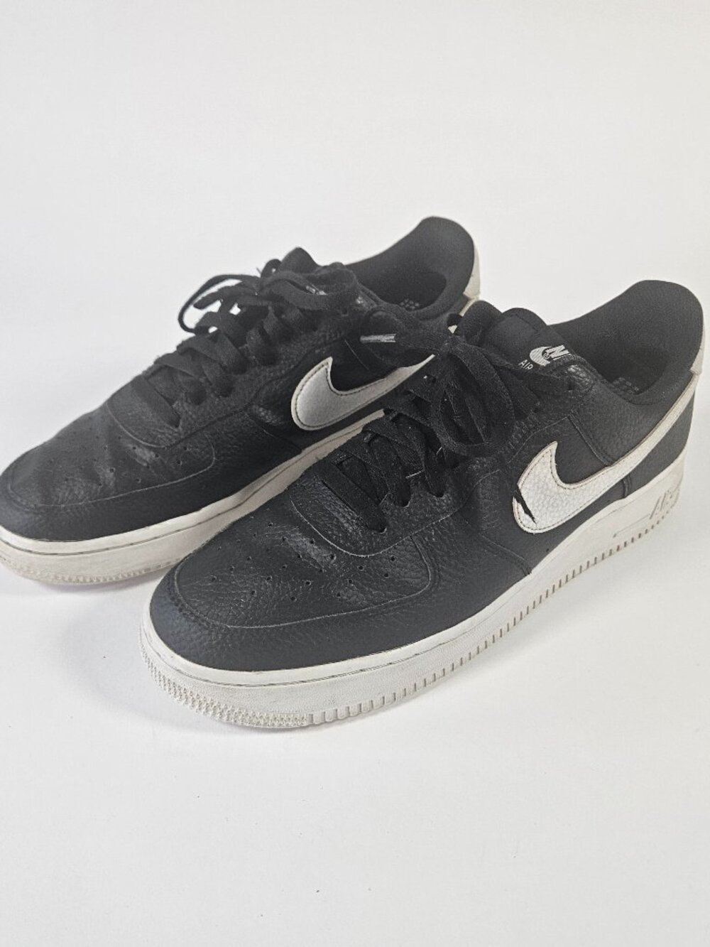 Nike Air Force 1 '07 Fresh Men’s Size 10 Black White Low Top
